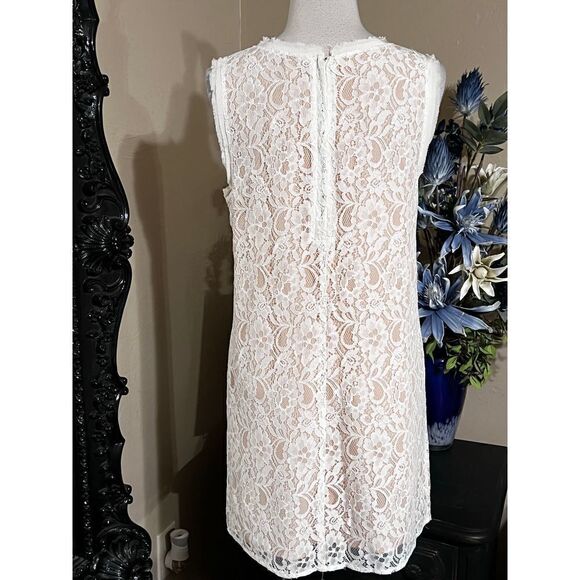 Joie Sleeveless A-Line Lace Dress Size Small - Picture 2 of 4